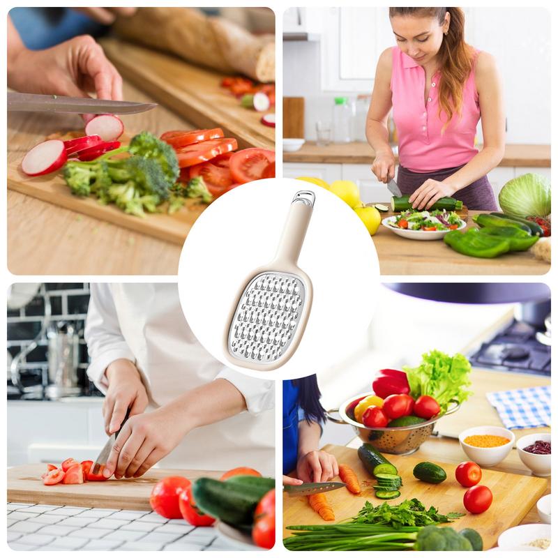 Sichere Käse- und Karottenreibe, manuelle Reiben und Hobel, tragbar, effizient für Käse, Schokolade, Kartoffeln, für die Küche