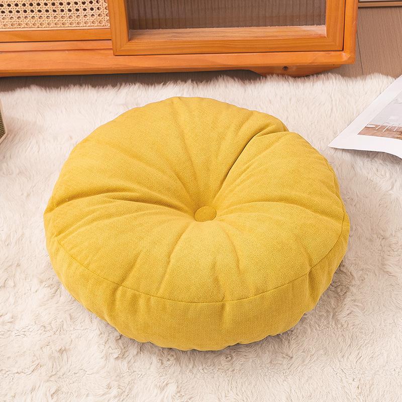 Chenille Round Floor Cushion Seat Pad PP Cotton Filled Meditation Tatami Pillow Soft Thick Chair Sofa Sitting Cushion