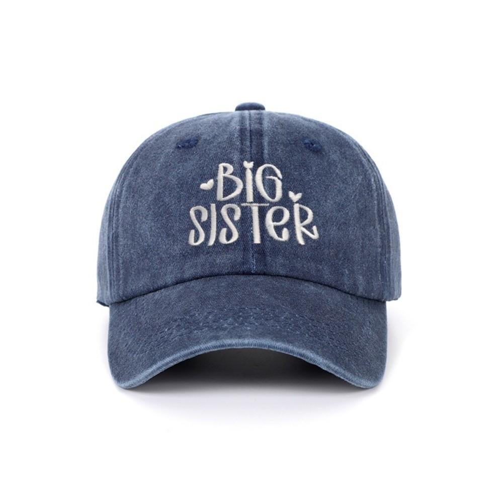 Cappellini in Cotone Lavato Fratello Maggiore Sorella Maggiore Cappellini Vintage per Bambini Cappellino da Papà Visori Sportivi alla Moda Cappellino Regali