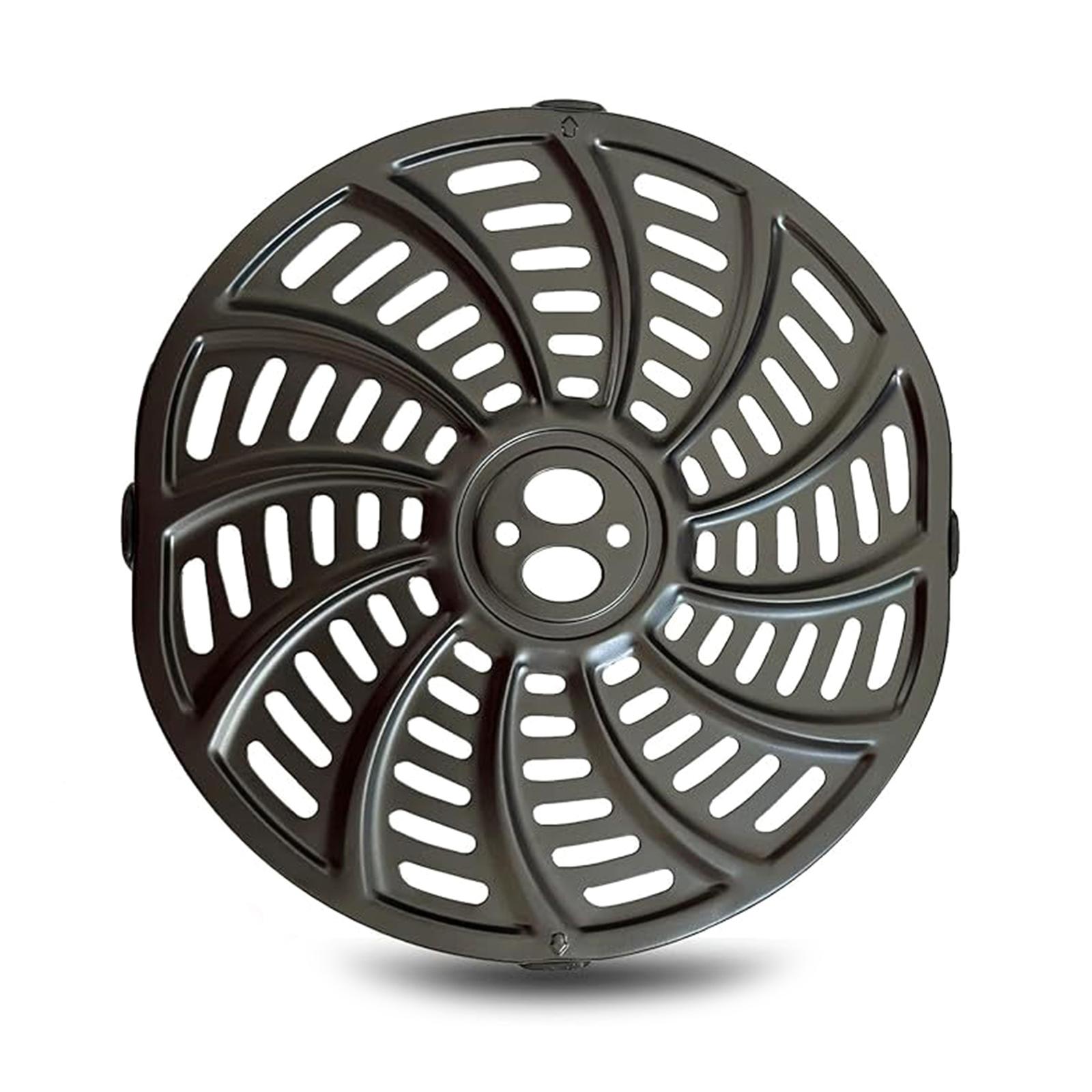 

Metal Air Fryer Cooking Mats Oven Safe Grilling Mats Iron Texture Air Fryer Pad Air Fryer Plate Suitable for Baking A