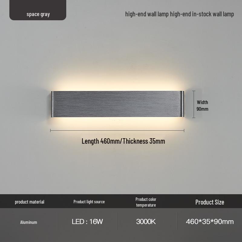 Nordic Minimalist Wall Sconce for Living Room & Bedroom