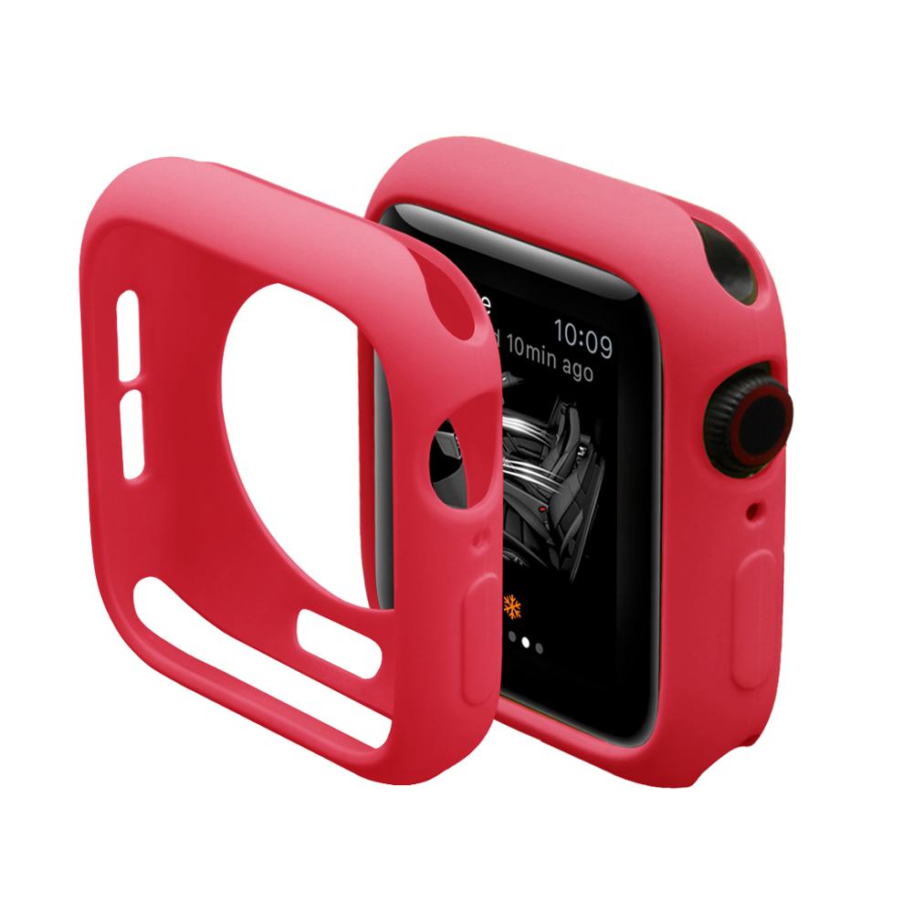 Ochranný kryt pouzdra pro Apple Watch SE/6/5/4/3/2/1 40mm 44mm pro iWatch Series 42mm 38mm měkké TPU pouzdro