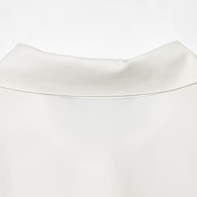 2026 Spring Arrival: European & American Style Versatile Puff Sleeve Poplin Shirt