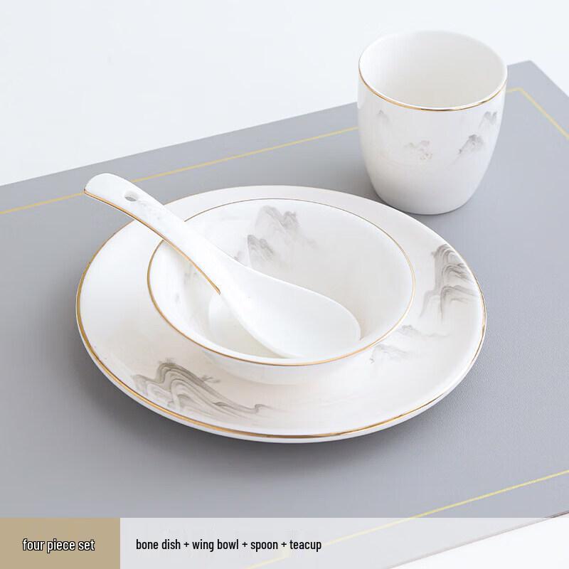 New Chinese Style Ceramic Dinnerware Set