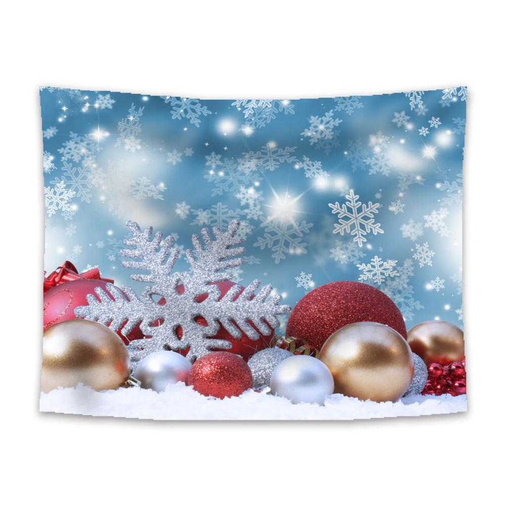 Christmas hanging cloth, wall cloth, background cloth, decorative cloth, room bedside tapestry, Nordic style tapestry