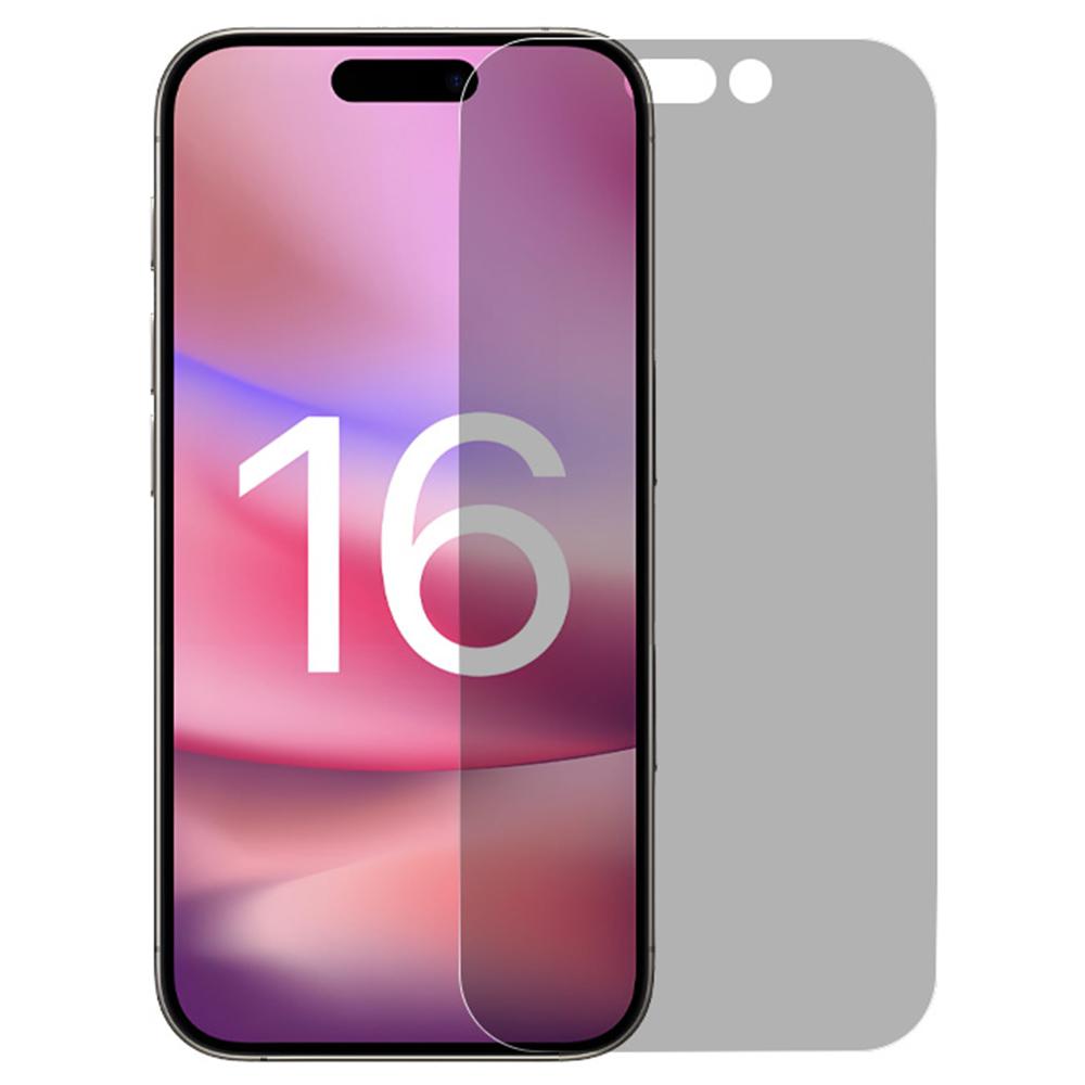 

RURIHAI For iPhone 16 Pro Max Screen Protector 180 Degree Anti-spy Film Ultra-Clear As Shown A