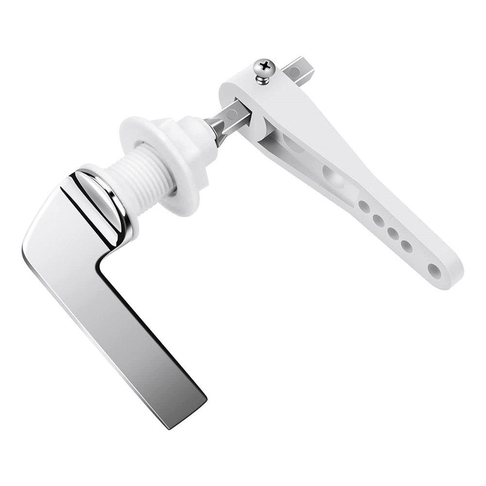 10,5 cm x 9,5 cm WC-Spülgriff 1 Stück Anhänge Chrom Metall langlebig