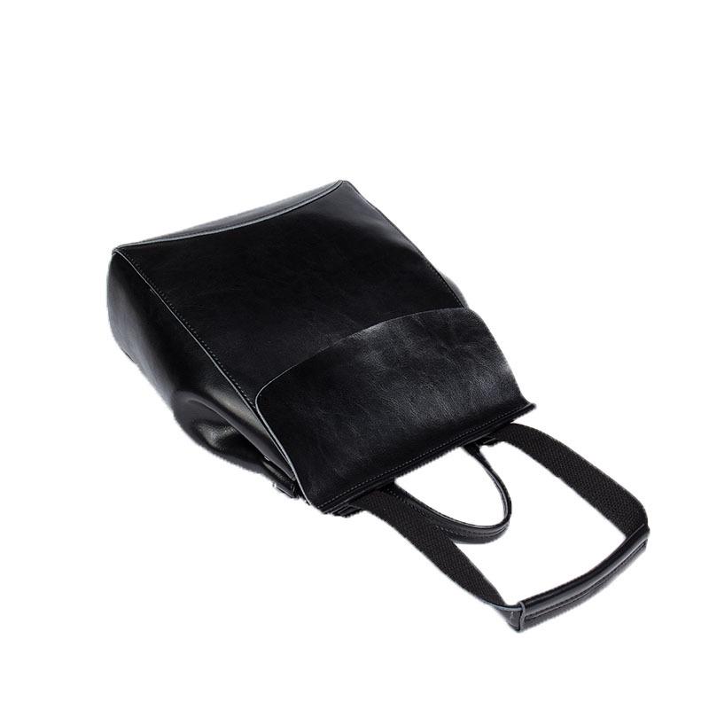 2026 Women's Fashion Cowhide Backpack: European & American Style