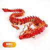 3D Printed Chinese Dragon Shenlong Crafts Ornamentstoy Joint Movable Dragon Model Home Office Decoration Decor La Pasqua Gifts