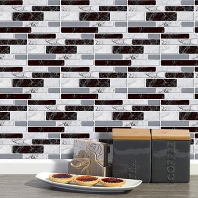 Brick Tile Stickers For Bathroom Kitchen Wallpaper Waterproof Self-Adhesive DIY Wall Sticker Home Decor Decal