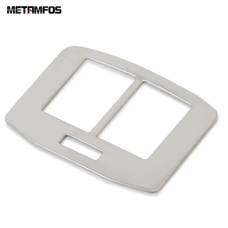 For Volkswagen VW T-ROC TROC 2018- 2024 2025 Steel Rear Seat Air Condition Vent Outlet Cover Trim Accessories Car Styling