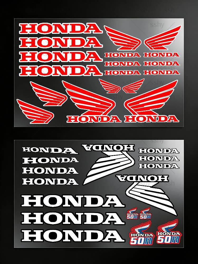Pentru HONDA Autocolante Autocolant Moto Caroserie Bara de protecție Geamuri Motocicletă Laptop Pereți Decal Vinil Accesorii Tuning Auto