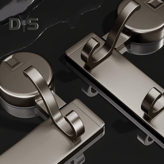 Saugnapf-Türhaken Badezimmer-Handtuchhalter Starke Tragkraft Rostfrei Einfache Installation Multifunktionaler Handtuchhalter Duschhaken