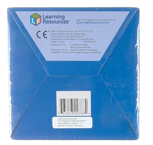 Learning Resources Kids' Jumbo Test Tubes with Stands, Set of 6, LER2788, Authentic