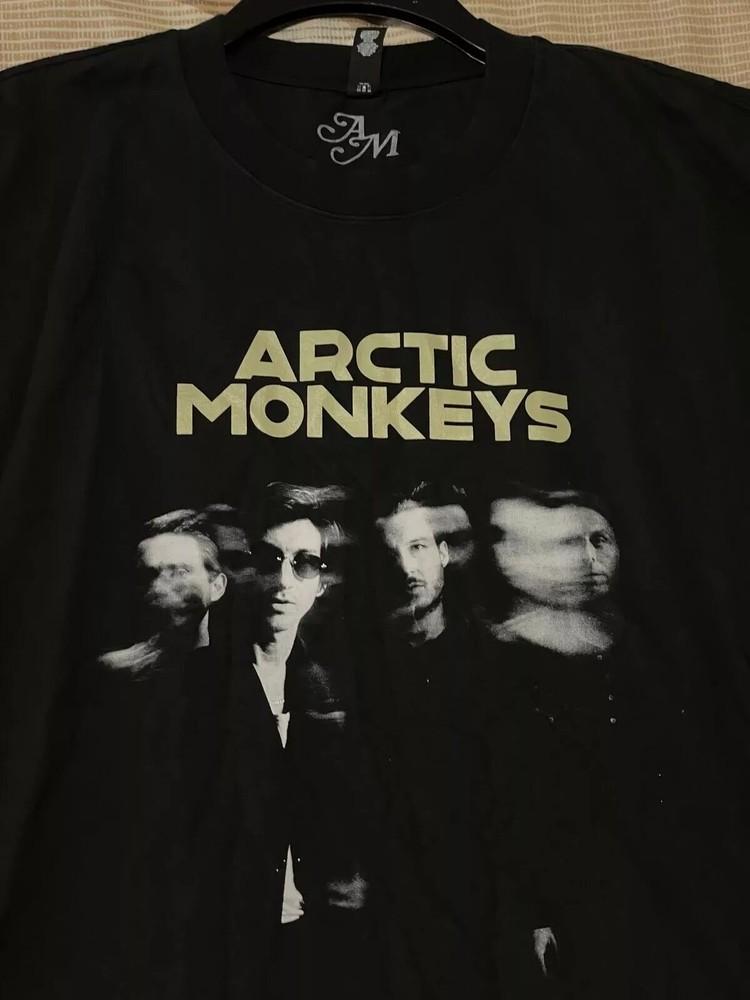 Arctic Monkeys Группа Базовая черная Графическая Унисекс Футболка Размер S-5XL Для Фанатов Унисекс Футболка XXXXL