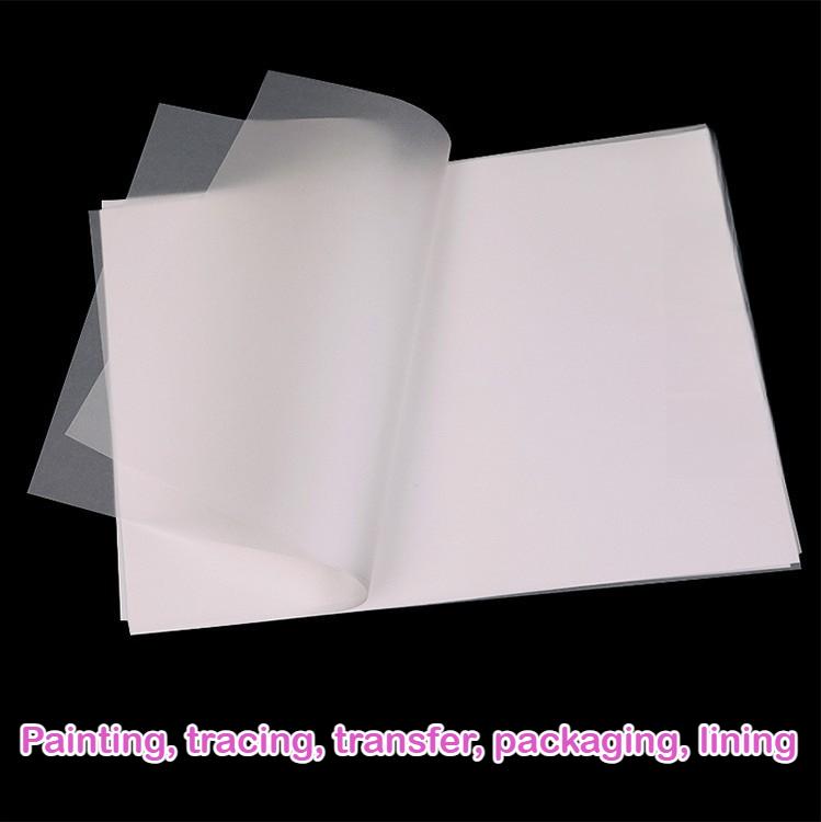 500/50 Sheets Tracing Paper A5 A4 White Translucent Sketching Papers Drawing Art Paper For Drawing School Office Art Supplies