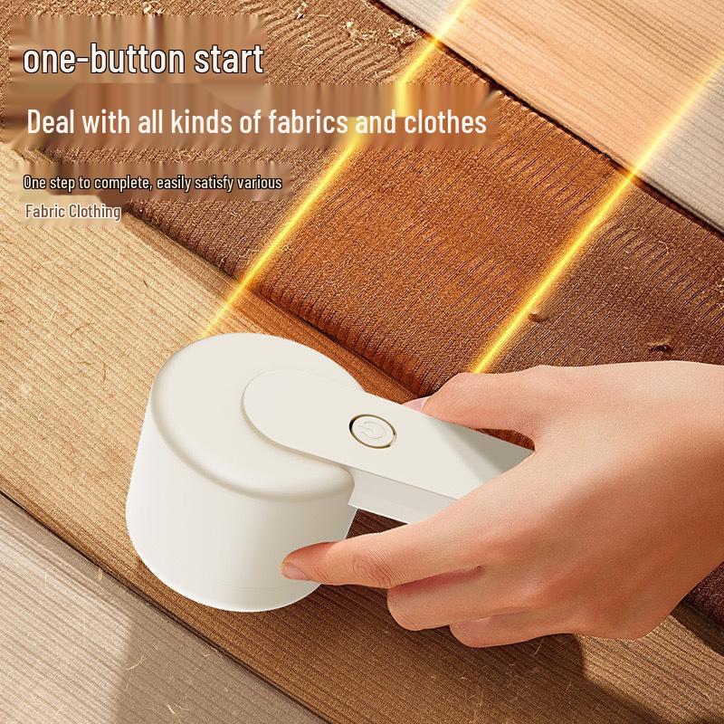 Rechargeable Lint Remover with 6 Blades & Widened Mesh