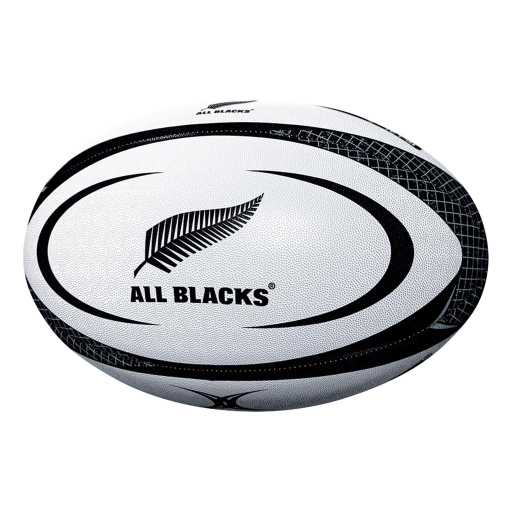GILBERT All Blacks Replica Rugby Size GB9219 Ball, 4,