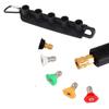5/7 PCS 1/4 Inch Quick Connector Washer Nozzle Tip Set High Pressure Washer Tips Set  Car Cleaning