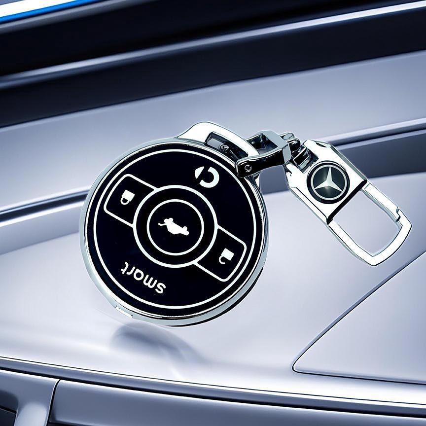 Mercedes-Benz Schlüsselabdeckung: Zinklegierung Silikon für A-Klasse, C-Klasse, E-Klasse