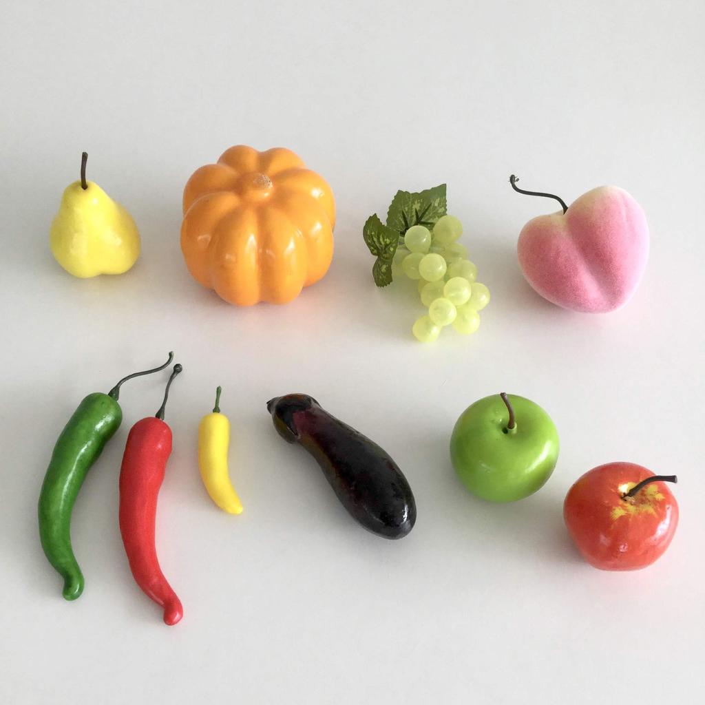 Yamaichi Shoten Obon Decorations, Obon Supplies, Offerings, Vegetables, Fruits, 10-Piece Set, B-214