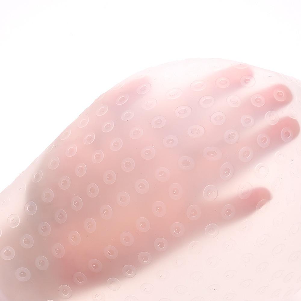 Reusable Hair Coloring Cap Silicone Hair Dye Hat  with Needle Highlighting Dye Cap  Salon