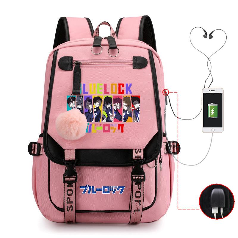 Blue Prison Anime Peripheral Ridge Backpack Seijiro Fashion Student School Bag Large Capacity