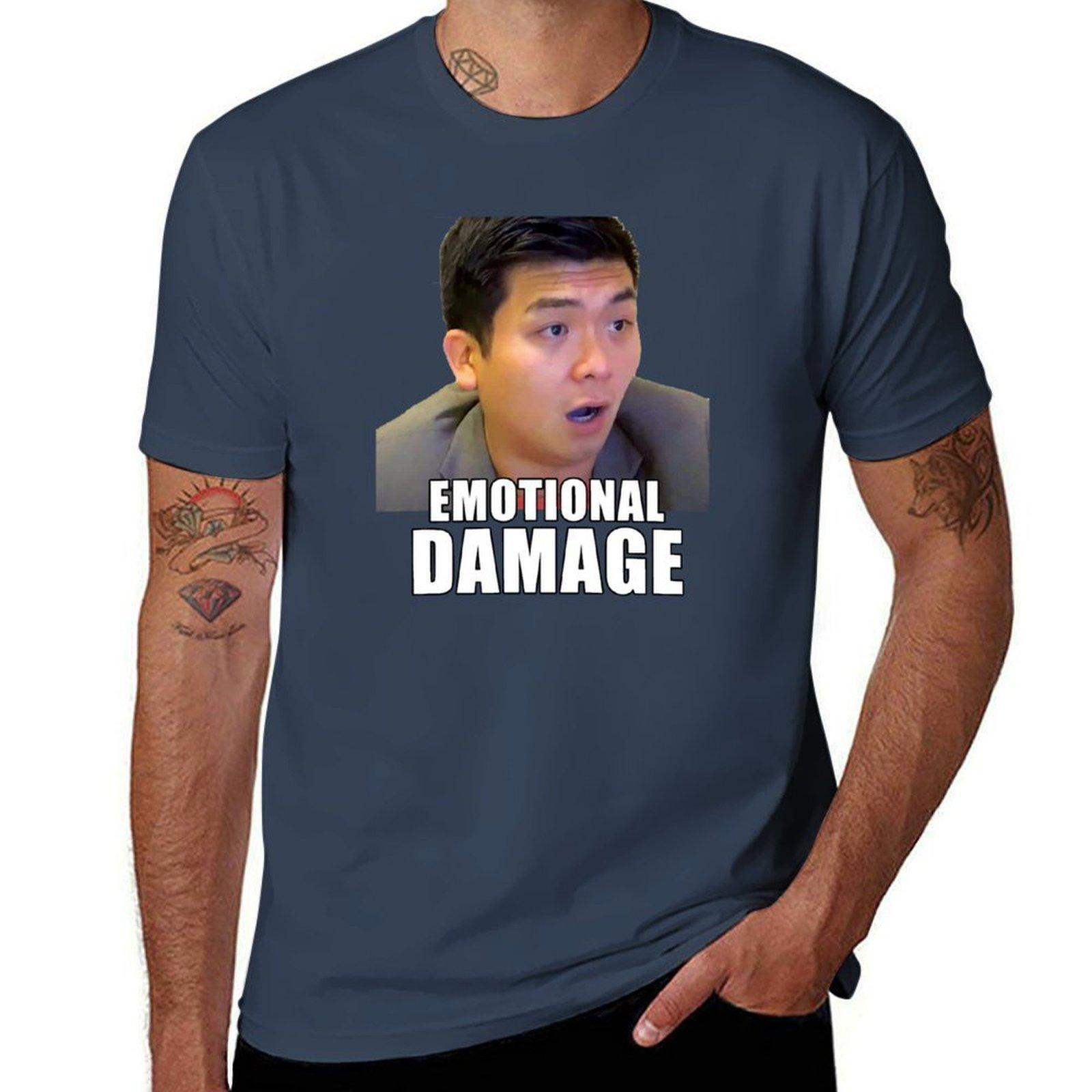 emotional damage meme2 viral TShirt Work Outdoor Short Sleeve Tee S