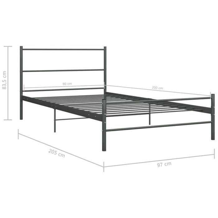 VidaXL Bed Frames Slat Base Single Bed Adult Bed Storage Bed Slat Frame On Legs Bedroom Home 286493