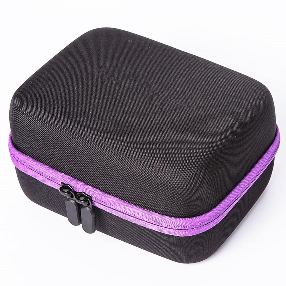 

Hard Shell Essential Oil Case 31 Slots Perfume Organizer Roller Bottles Storage Travel Essentials фиолетовый
