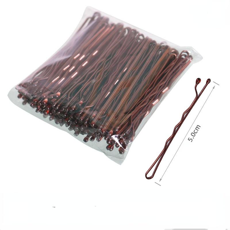 100/10 Stück Damen Haarspange Frisur Gold Haarnadel Einfache Metallische Locke U-Form Haarnadel Damen Styling Haaraccessoires