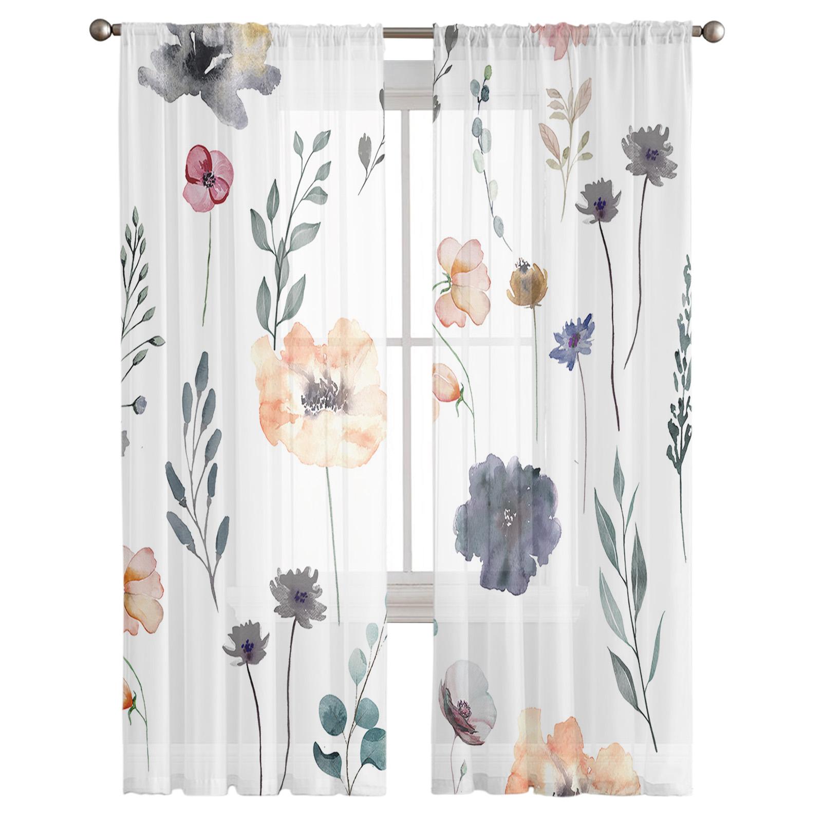 Акварельные цветы — фото 2