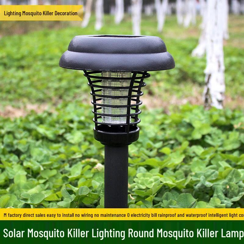 Linwa Solar Outdoor Mosquito & Insect Killer Lamp