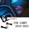 type B Car Rear Seat Foot Lamp 1Set LED Wick+ABS Shell Decoration For Toyota Camry 2018