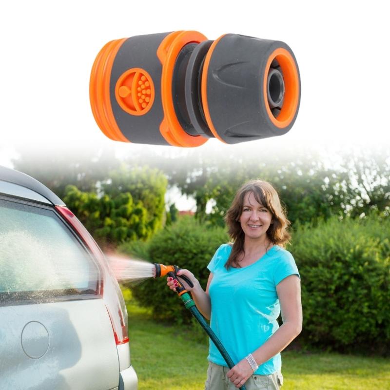 Garden Hose Accessories 1/2inch Quick Connector Pressure Washer Connector Water Hose End Connector Joiner Fitting