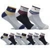 Arnold Palmer Men's Mesh Casual Socks 10 Pairs AP5649