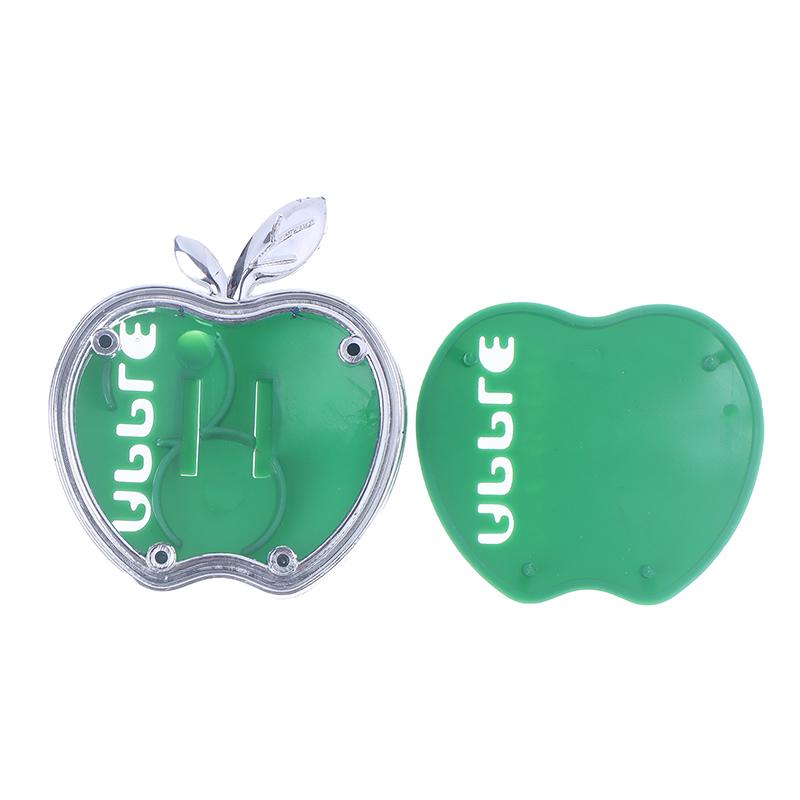 1Pcs An Apple-Shaped Car Air Freshener With Floral Fragrance - Featuring A Decorative Ventilation Clip Design