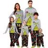 Parent-child Christmas Print Home Suit Long-sleeved Top And Pants