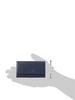 Takeo Kikuchi Men's Tri-Fold Key Case, 4-Ring, Morbido Series, Navy