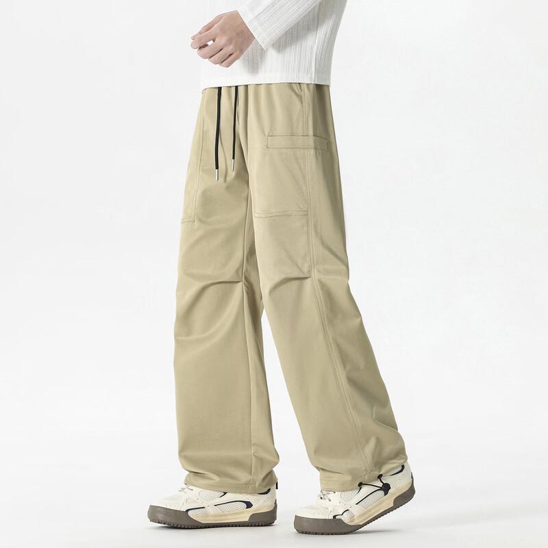 WRPCE Men's Casual Straight-Leg Outdoor Pants