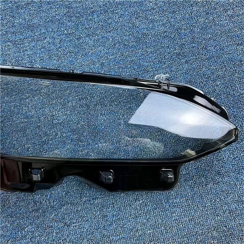 For Volvo S90 S90L 2016-2022 Transparent Lamp Shade Headlight Shell Headlamp Cover Plexiglass Replace The Original Lampshade