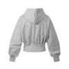 2KWEIRD Pearl Decorate Patchwork Design Hoodies Coat Original  Elastic Waist Solid Color Casual Clothes