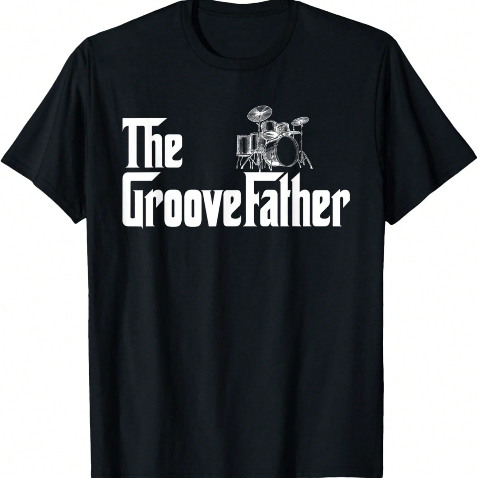 The GrooveFather Drummer Drummer Dad Funny The Groove Father T-Shirt S разноцветный