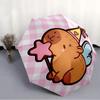 1pc Capybara Umbrella, Sun Protection, And UV Shielding. It Has Eight Sturdy Ribs for Outdoor Use And Perfect As a Holiday Gift