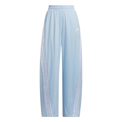SS25 Banana Knit Joggers Simple Loose Striped Versatile Casual Pants Women Bottoms Blue KE5893