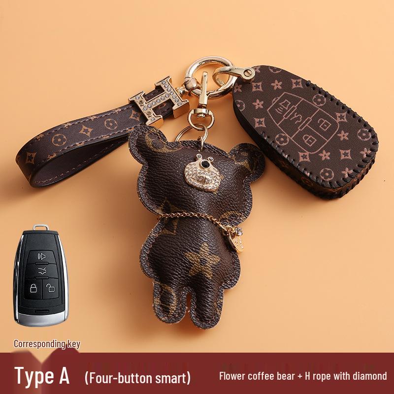 BAIC Senova & Weiwang Car Key Case for D50, X25, X35, X55, X65, D60, D70, S50, BJ40/80