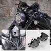 WOOGA Motorcycle Handlebar Risers 45mm Lossless Mount Aluminum Handlebar Raise 25mm Rearward Handlebar Height Up Adapter Fits Honda Rebel CMX 1100 CMX