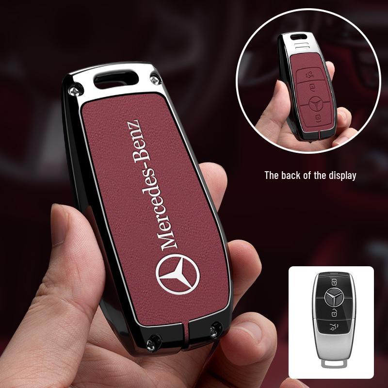 Mercedes High-End Schlüsselhülle für E300L, C260L, GLC, A200L, GLB, GLE