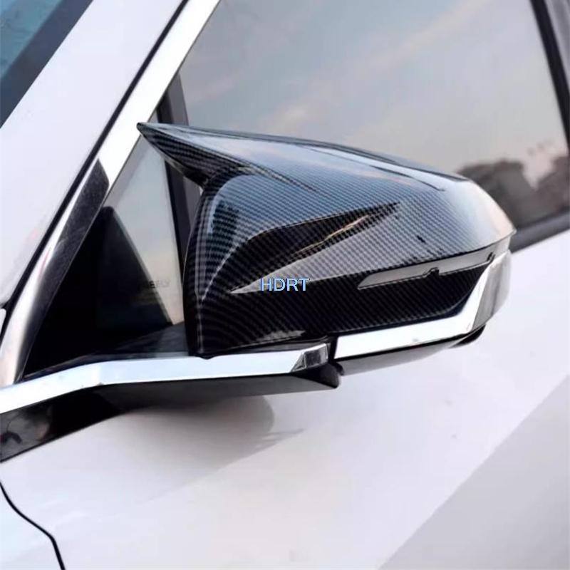 For Geely Starray/Atlas Pro/Boyue L FX11  + Car Style Reverse Mirror Cap Rear View Mirror Cover Reflective Mirror Frame Part