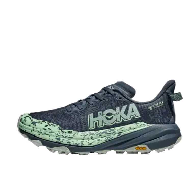 HOKA Speedgoat 6 GORE-TEX Thunder Cloud Mint Fluorite Women Sneakers Blue 1155151-TFL
